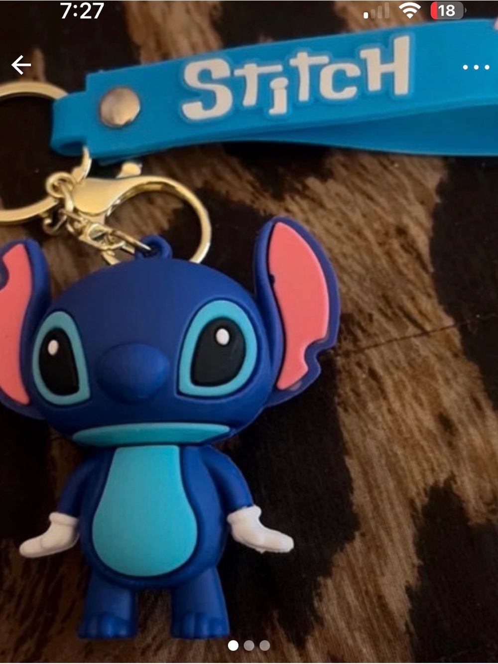 Stitch keychain